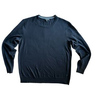 Banana Republic Men's black merino wool Sweater Sz XL